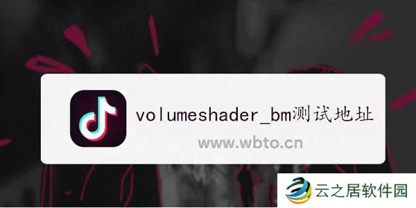 volumeshader_bm测试入口-volumeshader_bm测试地址