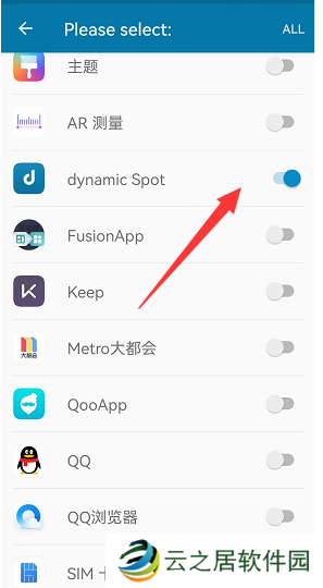 dynamicSpot怎么设置