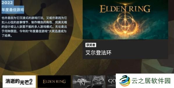 Steam2022年度大奖名单