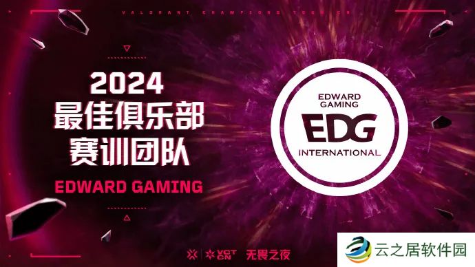 2024 VCT CN 最佳赛训团队：EDG无畏契约分部