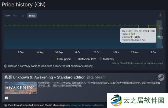 半价新史低！《无名九使：觉醒》Steam促销大折扣