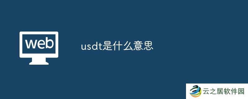 usdt是什么意思